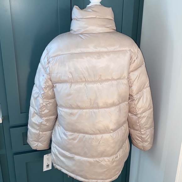 NWT Via Spiga Puffer Down Jacket in Stone - Picture 6 of 6